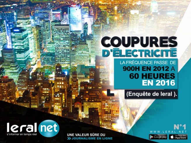 DETTE DE L’ETAT VIS-A-VIS DE SENELEC : Un retour des délestages n’est pas envisageable DETTE DE L’ETAT VIS-A-VIS DE SENELEC : Un retour des délestages n’est pas envisageable