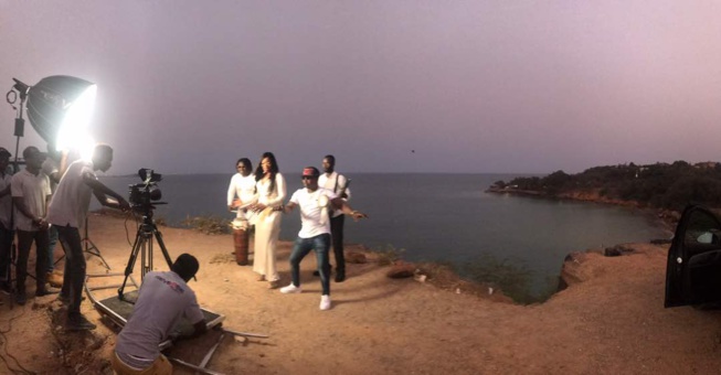 PHOTOS ET VIDEO: Teaser du tournage de la nouvelle vidéo explosive du futur Adja Aby Ndour. REGARDEZ