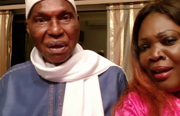 Ndella Madior Diouf en visite chez Wade