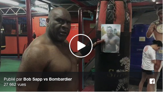 MMA : Bob Sapp avertit « Bombardier » : « Je vais te démolir ! » (vidéo) MMA : Bob Sapp avertit « Bombardier » : « Je vais te démolir ! » (vidéo)