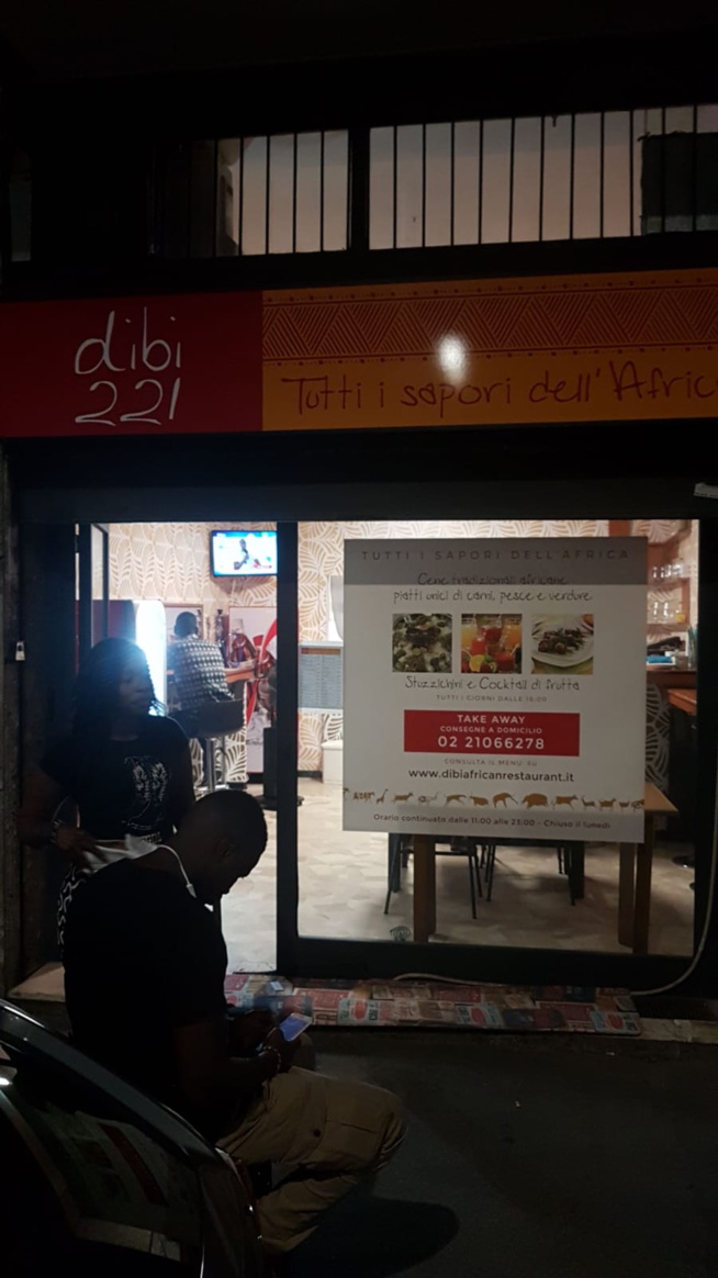 Le nouveau Dibiterie Africain ouvre ses porte à Milan: LE DIBI 221 CHEZ DG