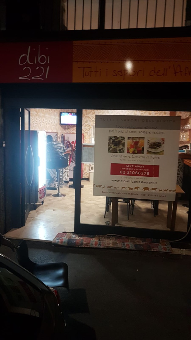 Le nouveau Dibiterie Africain ouvre ses porte à Milan: LE DIBI 221 CHEZ DG Le nouveau Dibiterie Africain ouvre ses porte à Milan: LE DIBI 221 CHEZ DG