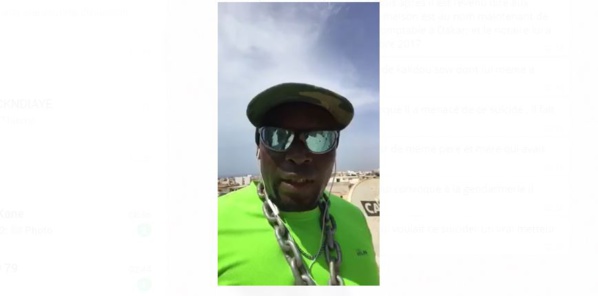Ndiassé Ndiaye, l'homme qui voulait se suicider vendredi en sautant d’un immeuble à Nord Foire, un « vrai metteur en scène »