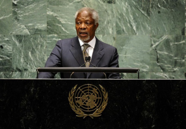 Mort de l'ancien secrétaire général de l'ONU Kofi Annan
