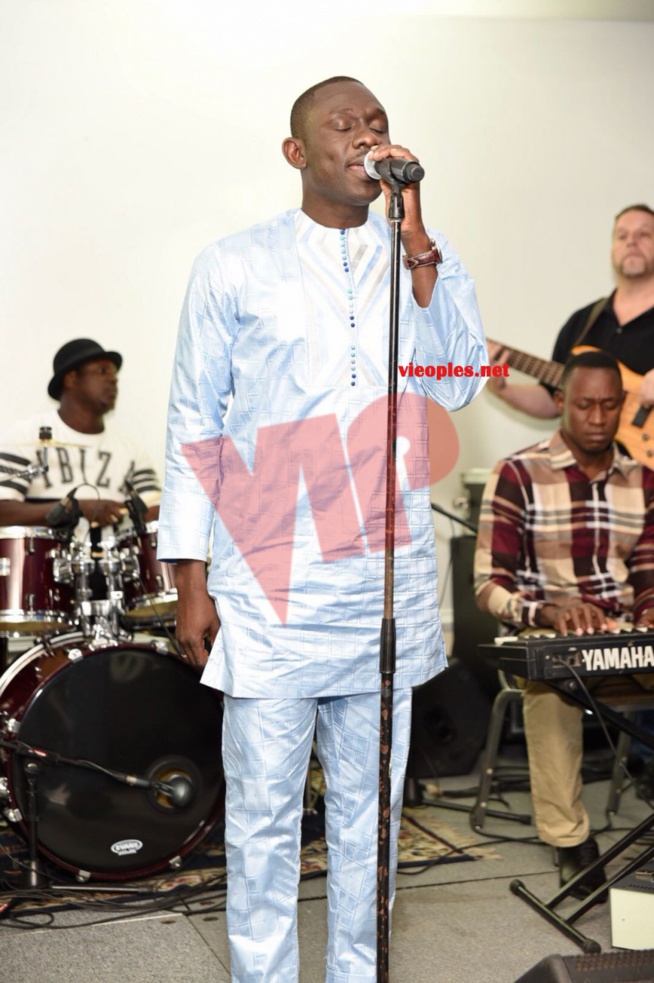 Pape Diouf dégage une forte chaleur devant l'ambassadeur à Washington avec New African Production