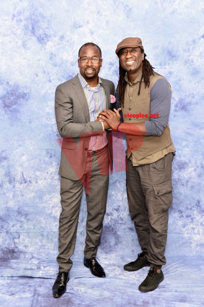 Pape Diouf dégage une forte chaleur devant l'ambassadeur à Washington avec New African Production Pape Diouf dégage une forte chaleur devant l'ambassadeur à Washington avec New African Production