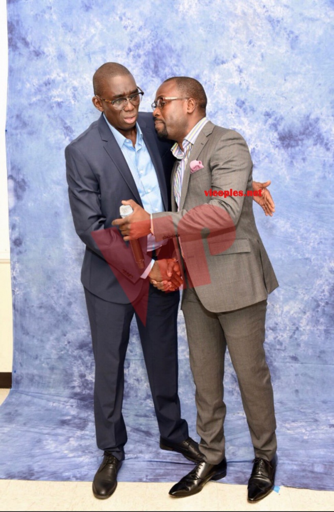 Pape Diouf dégage une forte chaleur devant l'ambassadeur à Washington avec New African Production Pape Diouf dégage une forte chaleur devant l'ambassadeur à Washington avec New African Production