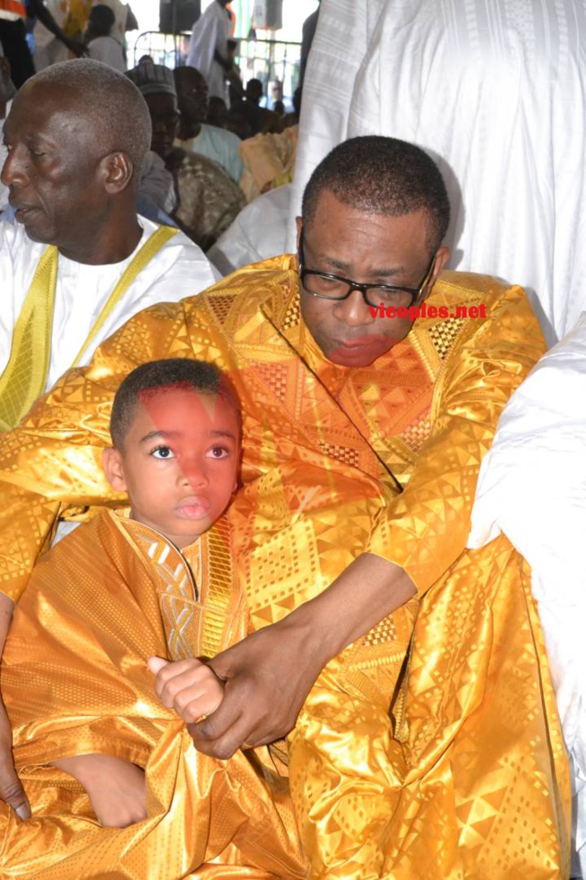 Le ils de Youssou Ndour, Nelson Mandele star à la prière de la tabaski à Massalikoul Djinane.