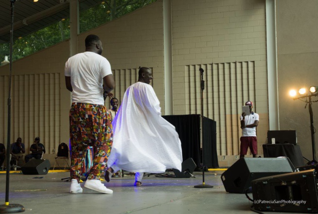 Quand le New African Production présente Pape Diouf au SUMMER STAGE de New York à la place Marcus Gravey. En images