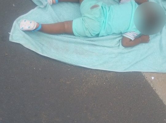 Accident au niveau du pont de la Foire : la femme percutée avec son bébé finalement décédée Accident au niveau du pont de la Foire : la femme percutée avec son bébé finalement décédée
