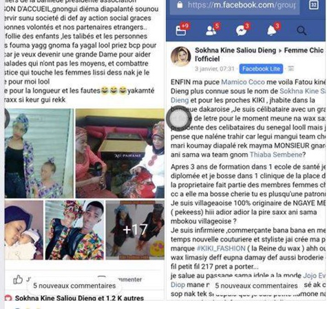 Enorme scandale dans le groupe facebook "femme chic l'officiel": une dame se présente comme séropositive et recolte des millions Enorme scandale dans le groupe facebook "femme chic l'officiel": une dame se présente comme séropositive et recolte des millions