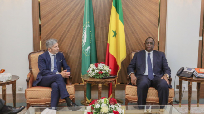 Le président Macky Sall a reçu le ministre espagnol de l’Intérieur Le président Macky Sall a reçu le ministre espagnol de l’Intérieur