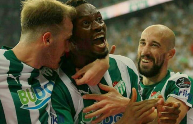 Diafra Sakho marque à son premier match avec Bursaspor Diafra Sakho marque à son premier match avec Bursaspor