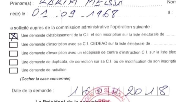 «La campagne de collecte des parrainages de Karim Meissa WADE démarre le 8 Septembre 2018 » (CD PDS) «La campagne de collecte des parrainages de Karim Meissa WADE démarre le 8 Septembre 2018 » (CD PDS)
