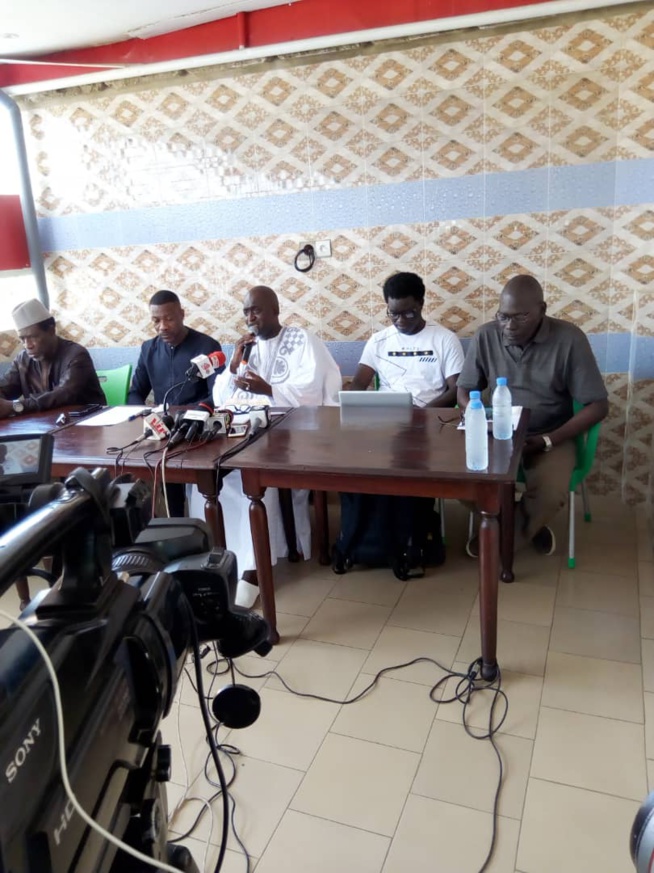 OMARTS face à la presse pour présenter le nouveau Directeur exécutif Mr TANGE TANDIAN.