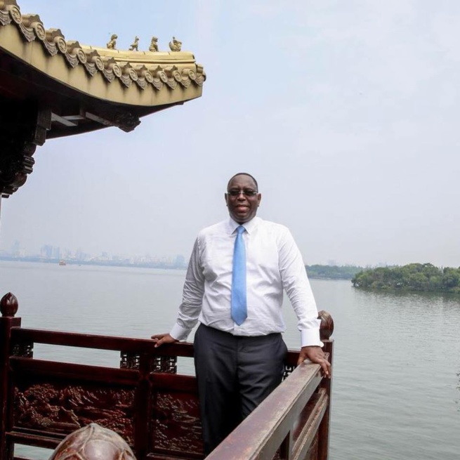 Le chef de l’Etat Macky Sall Visite le West Lake à Hangzhou