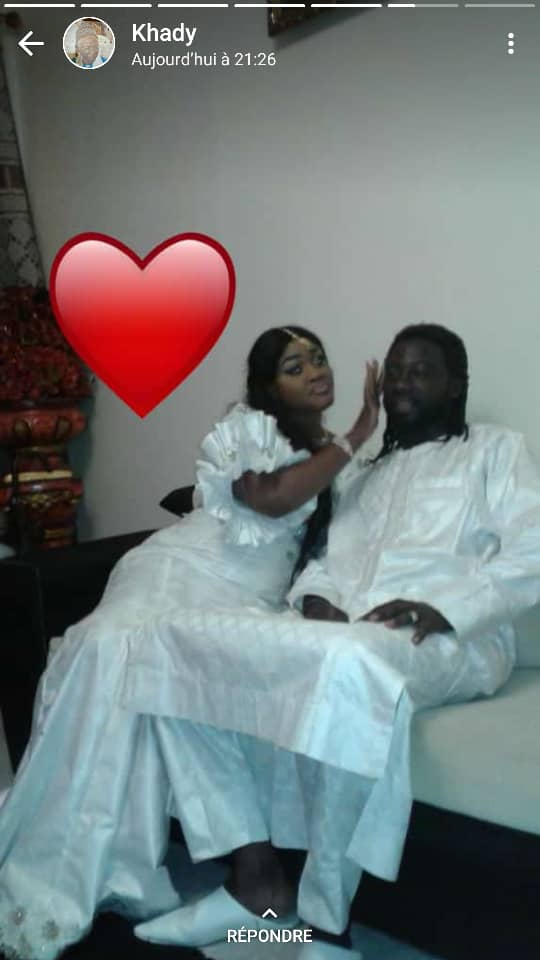 La danseuse Kadia s'est mariée.