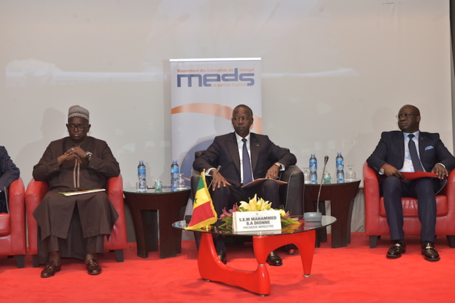 MEDS - le Premier Ministre Mahamad Bou A. Dione a présidé hier à l'hôtel Radisson Blu la 18eme session des Assises Economiques du MEDS. MEDS - le Premier Ministre Mahamad Bou A. Dione a présidé hier à l'hôtel Radisson Blu la 18eme session des Assises Economiques du MEDS.
