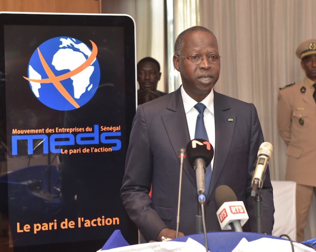 MEDS - le Premier Ministre Mahamad Bou A. Dione a présidé hier à l'hôtel Radisson Blu la 18eme session des Assises Economiques du MEDS. MEDS - le Premier Ministre Mahamad Bou A. Dione a présidé hier à l'hôtel Radisson Blu la 18eme session des Assises Economiques du MEDS.