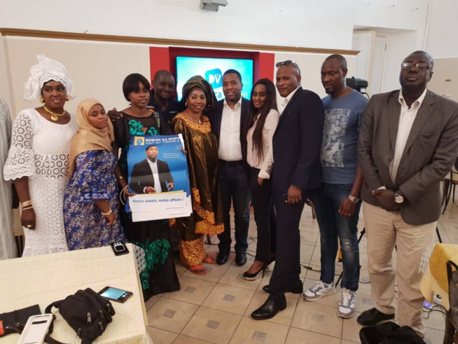 Le Président Bougane Gueye en Italie. Le Président Bougane Gueye en Italie.