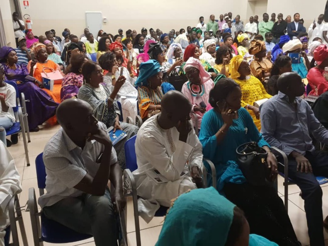 Le Président Bougane Gueye en Italie. Le Président Bougane Gueye en Italie.