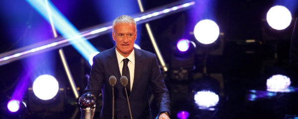 Didier Deschamps élu meilleur entraineur du monde Didier Deschamps élu meilleur entraineur du monde