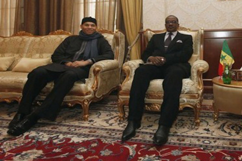 Doha : Wade et fils déroulent le tapis rouge à Madické Doha : Wade et fils déroulent le tapis rouge à Madické