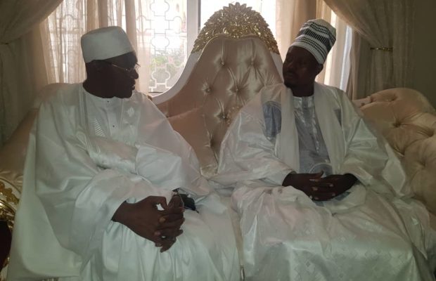 Touba: le fils Aîné de Al amine chez Serigne Bass Abdou Khadre …