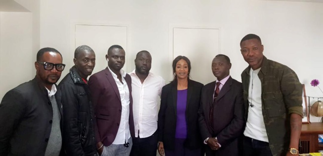 Le vice consul du sénégal à Paris, Madame Mbacké pour une forte mobilisation des Sénégalais de la diaspora pour le 13 octobre avec Pape Diouf à Bercy