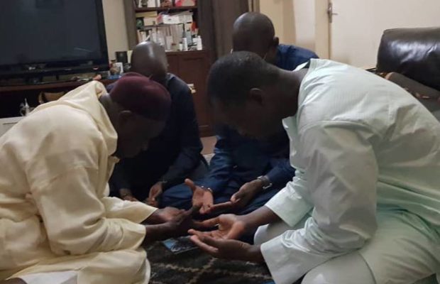 Ousmane Sonko en visite de courtoisie chez Serigne Mansour SY Jamil Ousmane Sonko en visite de courtoisie chez Serigne Mansour SY Jamil