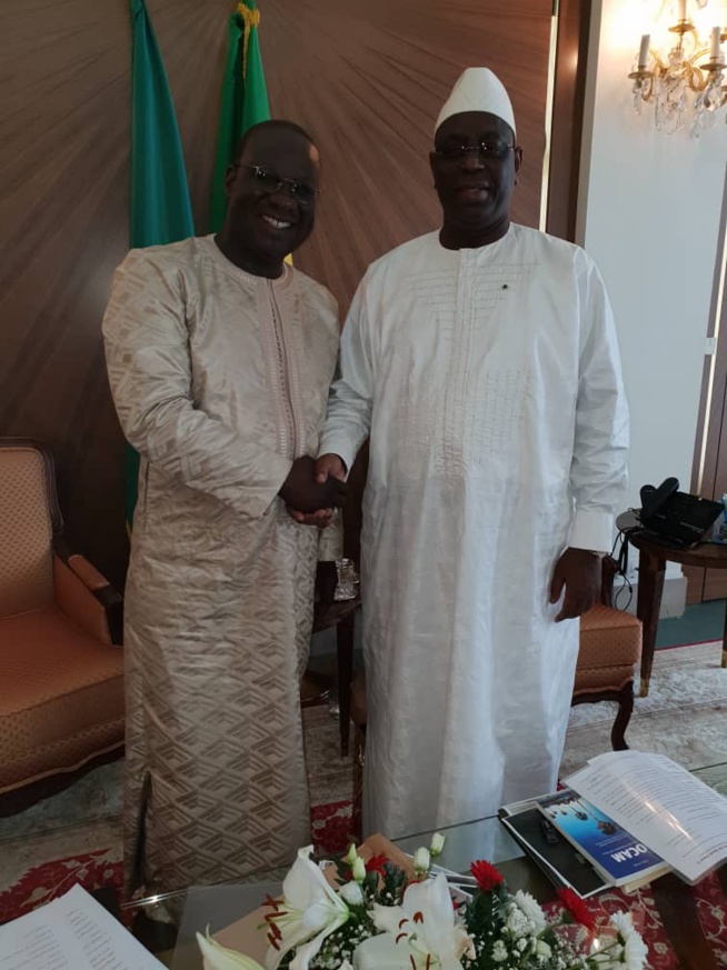 Mbagnick Diop président du MEDS, reçu par le chef de l'État Macky Sall ce samedi. Mbagnick Diop président du MEDS, reçu par le chef de l'État Macky Sall ce samedi.