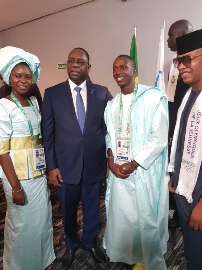 El Hadj Diouf et Fadiga derrière le chef de l'Etat pour les Jeux Olympiques de la Jeunesse 2022 – Le Sénégal pays organisateur