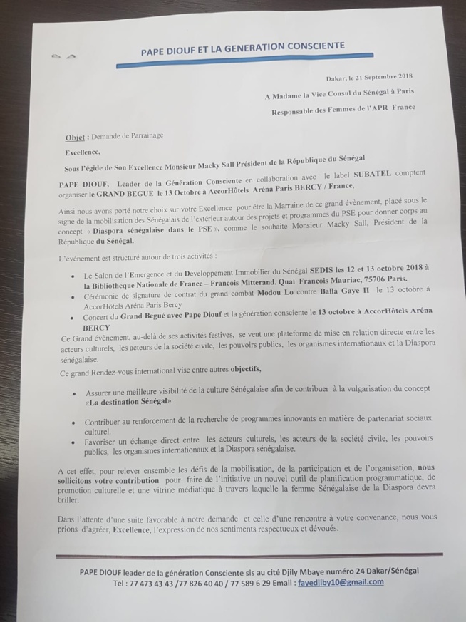 BERCY : HONOREE PAR PAPE DIOUF, MME MBACKE INVITE LES FEMMES DE BBY A SE MOBILISER FORTEMENT BERCY : HONOREE PAR PAPE DIOUF, MME MBACKE INVITE LES FEMMES DE BBY A SE MOBILISER FORTEMENT