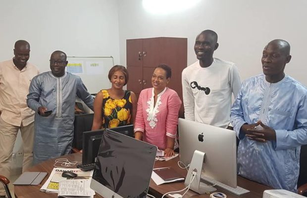 Les images du lancement officiel du groupe de presse de Mamoudou Ibra Kane, Alassane Samba Diop et DJ Boub’s