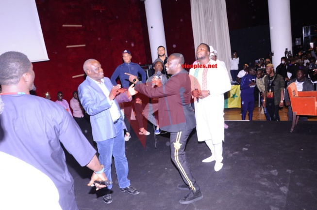 Les images du Face to Face Balla Gaye 2 Modou Lo au Dock Haussman de Paris.