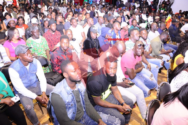 Les images du Face to Face Balla Gaye 2 Modou Lo au Dock Haussman de Paris.