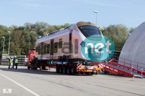 TER : Alstom a commencé à expédier les 15 trains (Images) TER : Alstom a commencé à expédier les 15 trains (Images)