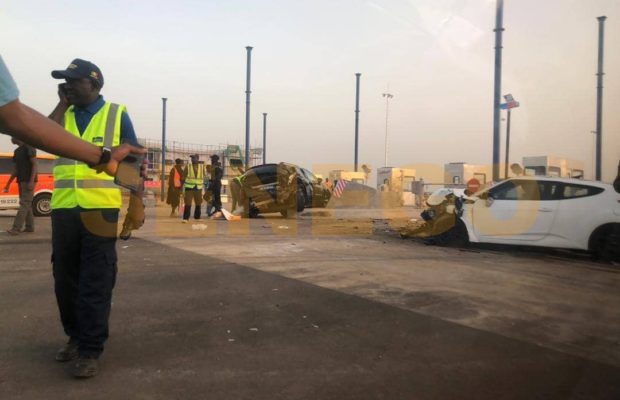 Urgent: L’Autoroute Ila Touba enregistre son 1er accident, Regardez Urgent: L’Autoroute Ila Touba enregistre son 1er accident, Regardez