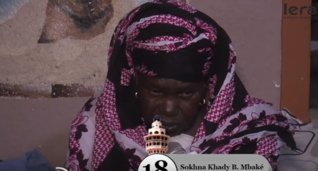 VIDEO : Déclaration de Sokhna Khady Bara Mbacké lors de la cérémonie SAFAR 2018 de la communauté Mouride de Kaolack