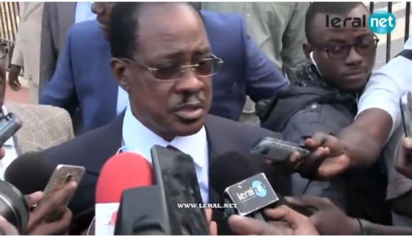Me Madické Niang, candidat à la présidentielle de 2019 : « je ne suis pas un traître…) Me Madické Niang, candidat à la présidentielle de 2019 : « je ne suis pas un traître…)