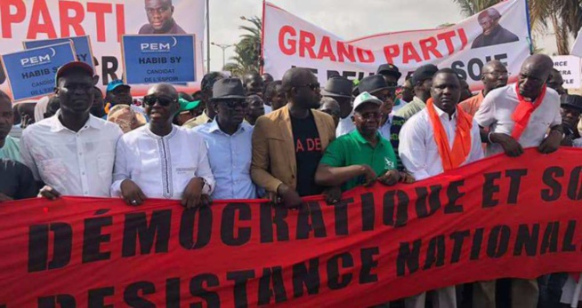 Processus électoral : l’opposition annonce une marche Processus électoral : l’opposition annonce une marche