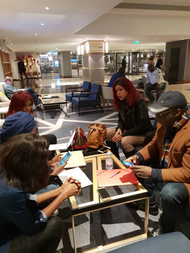 AFRICAN LEADER AWARDS CE SAMEDI 10 NOVEMBRE: Arrivés du président Mbagnick Diop et son staff à Paris AFRICAN LEADER AWARDS CE SAMEDI 10 NOVEMBRE: Arrivés du président Mbagnick Diop et son staff à Paris