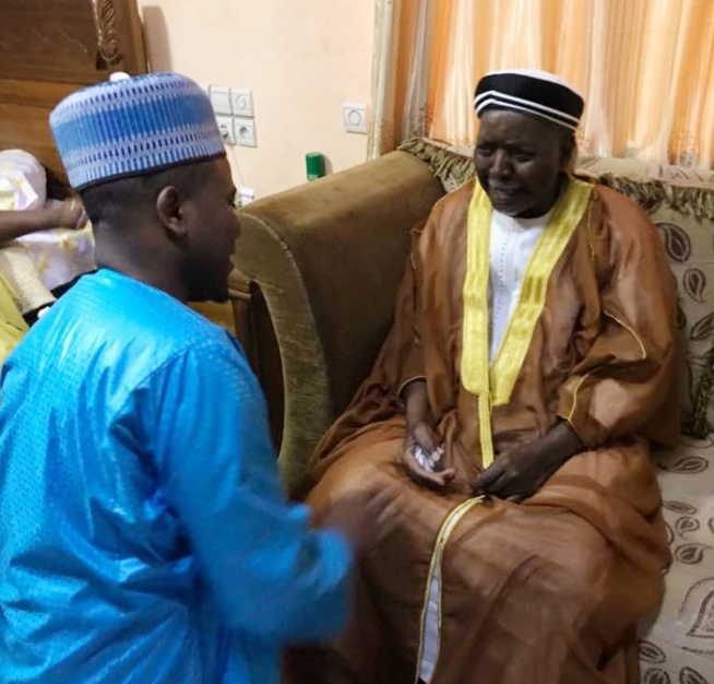 Le Président Bougane Gueye en tournée dans les cités religieuses.