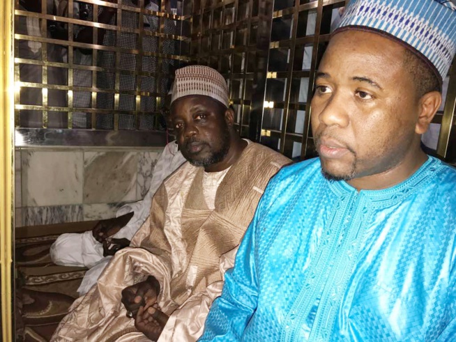 Le Président Bougane Gueye en tournée dans les cités religieuses. Le Président Bougane Gueye en tournée dans les cités religieuses.