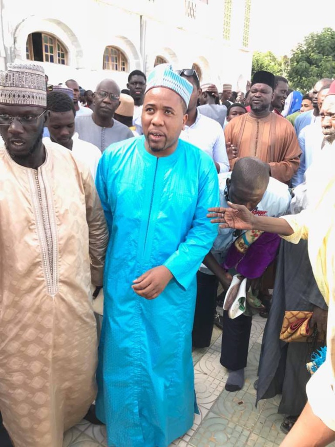 Le Président Bougane Gueye en tournée dans les cités religieuses.