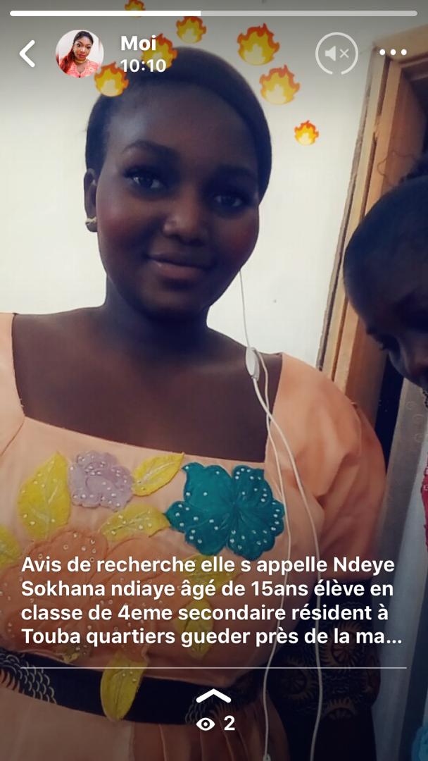 Ndéye Sokhna Ndiaye kidnappée avant hier à Dakar : " je ne me rappelle de rien"
