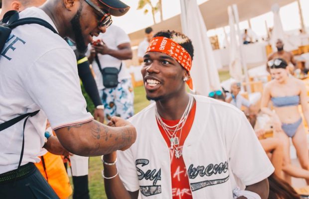 Davido s’amuse avec Paul Pogba à Dubaï