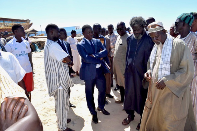 Dégâts causés par la houle : le Ministère de la Pêche se rend à Cayar et à Fass Boye Dégâts causés par la houle : le Ministère de la Pêche se rend à Cayar et à Fass Boye