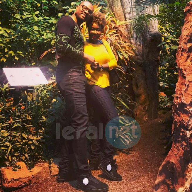 - La chanteuse Maréma très heureuse dans les bras de son mari à Vienne