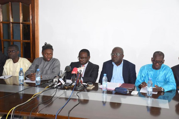 La nouvelle lettre de l'opposition à Aly Ngouille Ndiaye La nouvelle lettre de l'opposition à Aly Ngouille Ndiaye